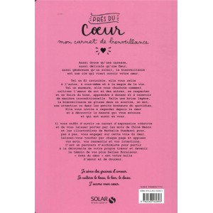 ~ Près du coeur - Mon carnet de bienveillance - Solar Editions