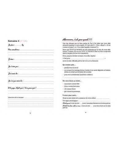 ~ Le journal de ma grossesse - First Editions