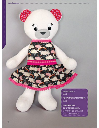 ~ Couture pour enfants - Doudous animaux et sacs - CreaPassions