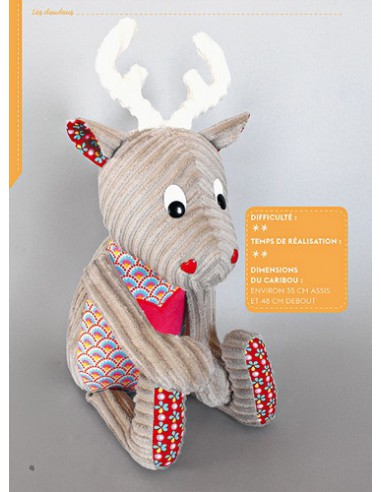 ~ Couture pour enfants - Doudous animaux et sacs - CreaPassions