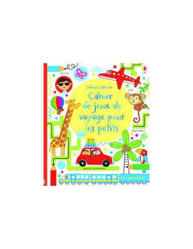 ~ Cahier de jeux de voyage pour les petits - Usborne