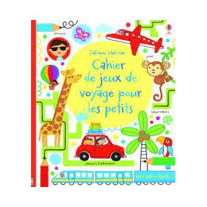 ~ Cahier de jeux de voyage pour les petits - Usborne