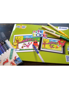 ~ My FriX’Book un cahier de coloriage avec de la réalité augmentée - Pilot 2