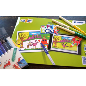 ~ My FriX’Book un cahier de coloriage avec de la réalité augmentée - Pilot