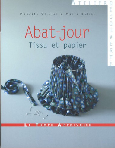 ~ Abat-jour - Tissu et papier - Le Temps Apprivoisé