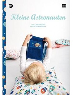 ~ LIVRE 154 PETITS ASTRONAUTES -  motifs à broder au point de croix - Thème de l'espace et des extra-terrestres - Rico Design