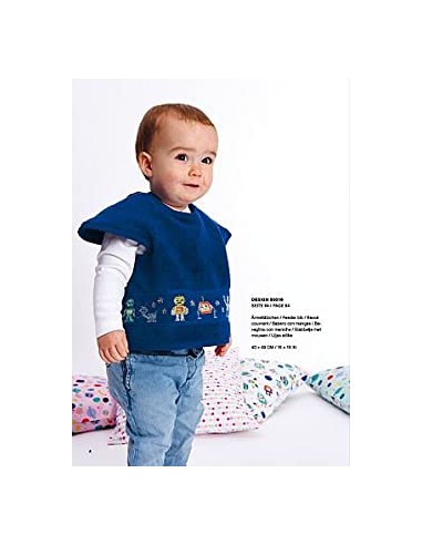 ~ LIVRE 154 PETITS ASTRONAUTES -  motifs à broder au point de croix - Thème de l'espace et des extra-terrestres - Rico Design