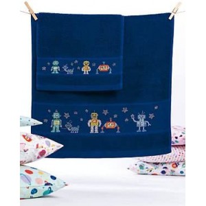 ~ LIVRE 154 PETITS ASTRONAUTES -  motifs à broder au point de croix - Thème de l'espace et des extra-terrestres - Rico Design