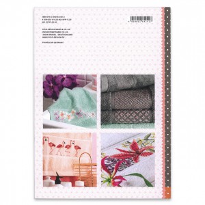 ~ LIVRE 157 EXOTIC FLOWERS - motifs à broder au point de croix - Thème fleurs exotiques - Rico Design