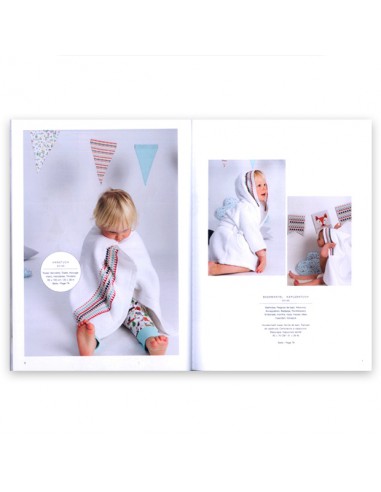 ~ LIVRE 159 CAMPING DANS LA FORET - motifs à broder au point de croix - Thème camping dans la fôret - Rico Design