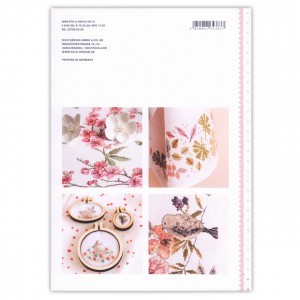 ~ LIVRE 158 BOUQUET SAUVAGE - motifs à broder au point de croix - Thème bouquet sauvage - Rico Design