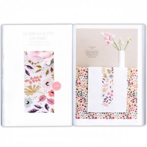 ~ LIVRE 158 BOUQUET SAUVAGE - motifs à broder au point de croix - Thème bouquet sauvage - Rico Design