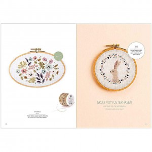 ~ LIVRE 158 BOUQUET SAUVAGE - motifs à broder au point de croix - Thème bouquet sauvage - Rico Design