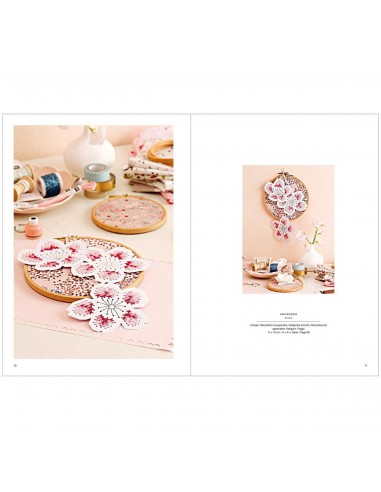 ~ LIVRE 158 BOUQUET SAUVAGE - motifs à broder au point de croix - Thème bouquet sauvage - Rico Design