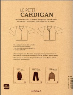 ~ Les basiques d'Emilie - Le petit cardigan - Editions La Plage 2
