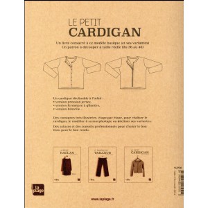 ~ Les basiques d'Emilie - Le petit cardigan - Editions La Plage