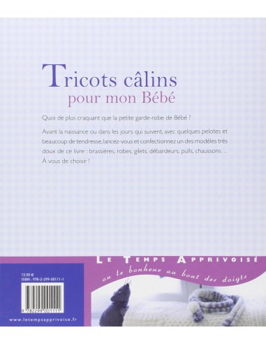 ~ Tricots calins pour mon bébé - Jeu de Fil - Le Temps Apprivoisé