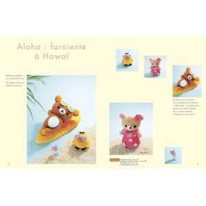 ~ Livre "Mes amigurumis à crocheter - Rilakkuma et ses amis" - Big In Japan - Hachette Pratique