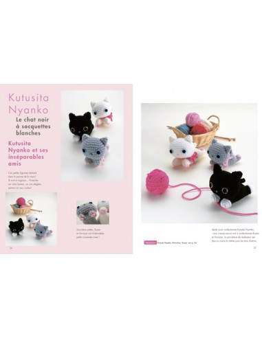 ~ Livre "Mes amigurumis à crocheter - Rilakkuma et ses amis" - Big In Japan - Hachette Pratique