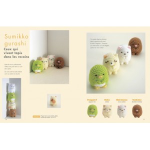 ~ Livre "Mes amigurumis à crocheter - Rilakkuma et ses amis" - Big In Japan - Hachette Pratique