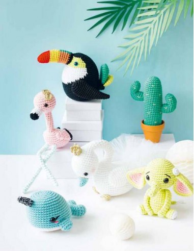 ~ ADORABLES ANIMAUX - ATELIER CROCHET - Mango Editions