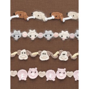 ~100 bordures & galons au crochet - motifs d'été - Les éditions de saxe