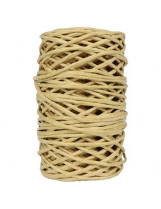 Bobine de 25 m de ficelle de papier kraft laitonné mesurant 2 mm 2