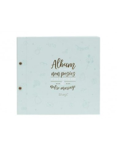 Album des photos non posées et des éclats de rire de nôtre mariage