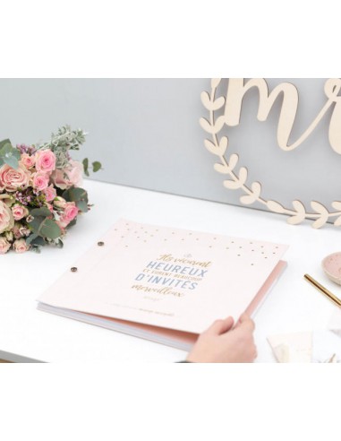 Livre d'or d'un mariage incroyable - Ils vécurent heureux et eurent beaucoup d'invités merveilleux