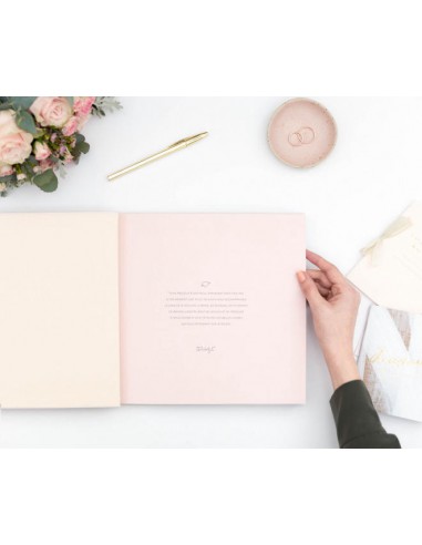 Livre d'or d'un mariage incroyable - Ils vécurent heureux et eurent beaucoup d'invités merveilleux