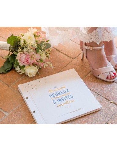 Livre d'or d'un mariage incroyable - Ils vécurent heureux et eurent beaucoup d'invités merveilleux