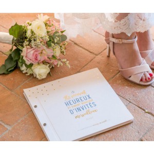 Livre d'or d'un mariage incroyable - Ils vécurent heureux et eurent beaucoup d'invités merveilleux