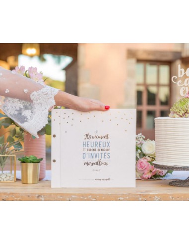 Livre d'or d'un mariage incroyable - Ils vécurent heureux et eurent beaucoup d'invités merveilleux