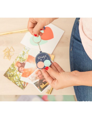 Porte-clés - Pour les amoureux d'une autre planète - Notre amour est plutonique