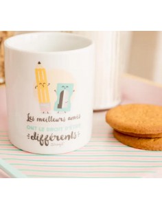 Mug - Les meilleurs amis ont le droit d'être différents 2