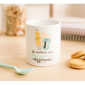 Mug - Les meilleurs amis ont le droit d'être différents