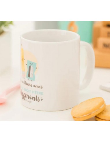 Mug - Les meilleurs amis ont le droit d'être différents