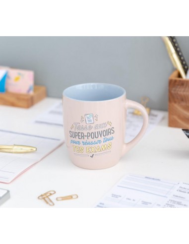 Mug - Superpouvoirs pour réussir tous les examens