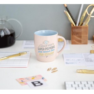 Mug - Superpouvoirs pour réussir tous les examens