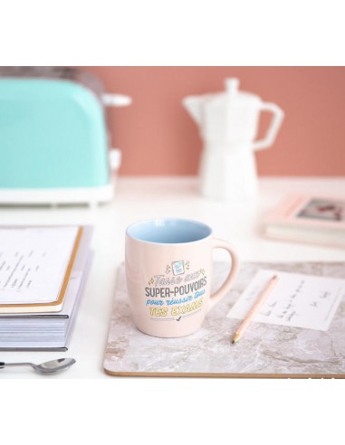 Mug - Superpouvoirs pour réussir tous les examens