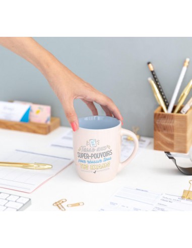 Mug - Superpouvoirs pour réussir tous les examens