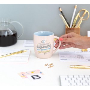 Mug - Superpouvoirs pour réussir tous les examens