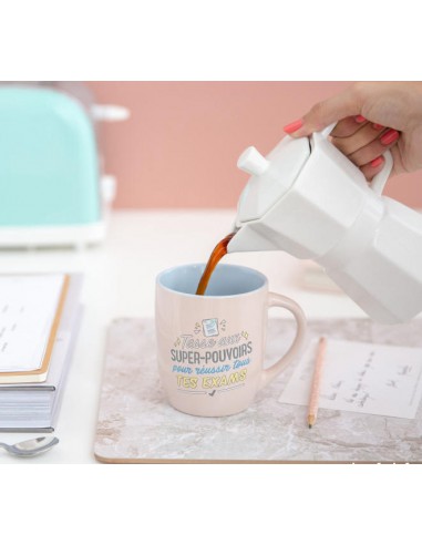 Mug - Superpouvoirs pour réussir tous les examens