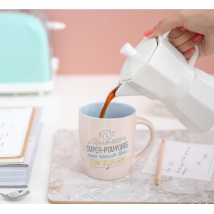 Mug - Superpouvoirs pour réussir tous les examens