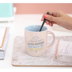 Mug - Superpouvoirs pour réussir tous les examens