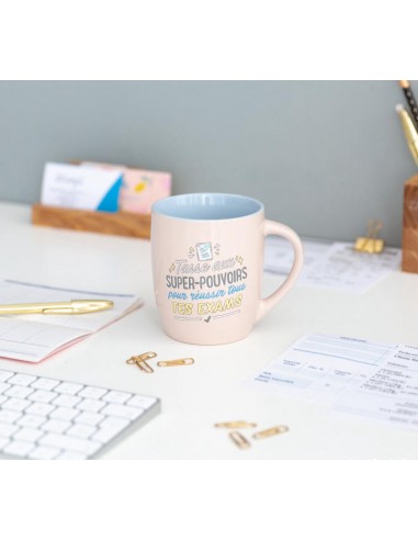 Mug - Superpouvoirs pour réussir tous les examens
