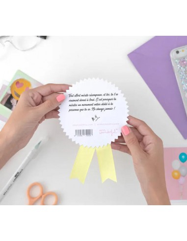 Carte Postale badge - Je suis ton fan numéro 1