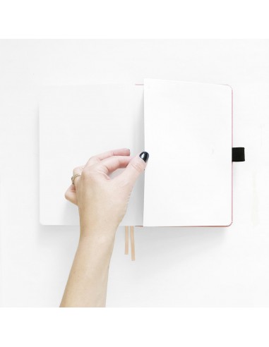 Bullet journal haut de gamme - Carnet de notes du voyageur à grille de points - Crescent moon - papier 160g