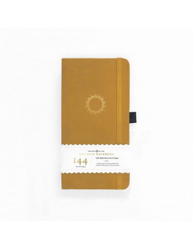 Bullet journal haut de gamme - Carnet de notes du voyageur à grille de points - Sun - papier 160g
