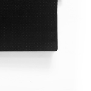 Bullet journal haut de gamme - papier NOIR 160g - format A5 - NOTEPAD